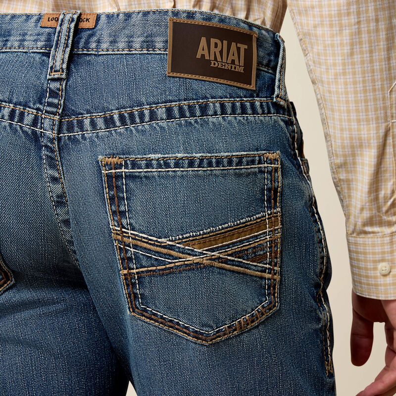 10080836 MEN'S ARIAT M4 RELAXED XAVIER BOOT CUT JEANS