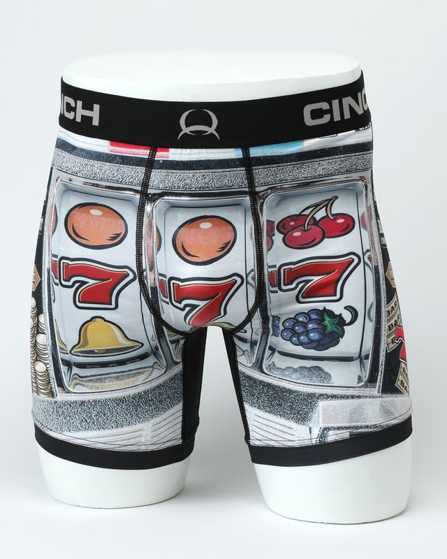 MXY6009021 MEN'S CINCH 6" JACKPOT BOXER BRIEF