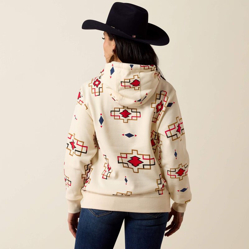 10080592 WOMEN'S ARIAT LOGO 2.0 PRINTED HOODIE
