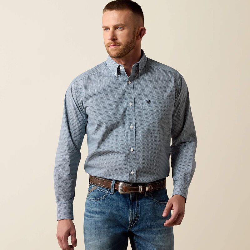 10080660 MEN'S ARIAT LESTER LONG-SLEEVE WESTERN SHIRT