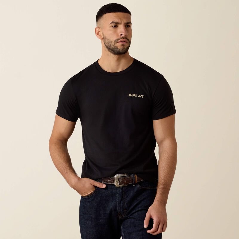 10080685 MEN'S ARIAT COJIBA SERAPE SHORT-SLEEVE T-SHIRT