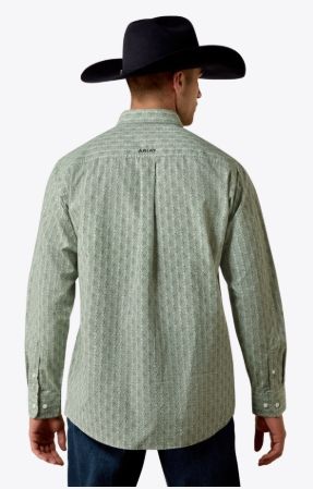 10080503 MEN'S ARIAT LAWSON CLASSIC FIT LONG-SLEEVE WESTN SHIRT