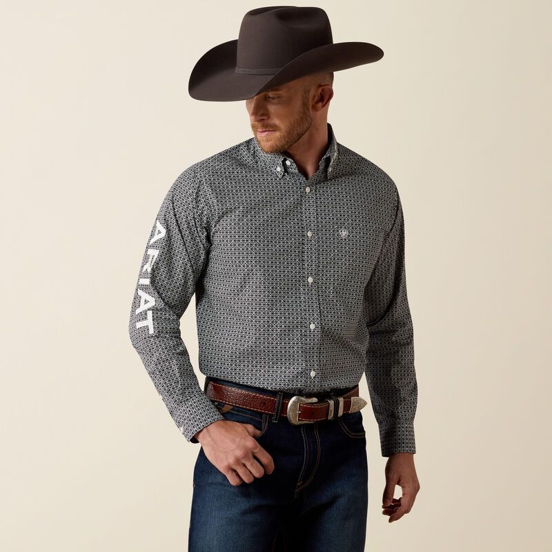 10080671 MEN'S ARIAT TEAM DAWSON LONG-SLEEVE WESTERN SHIRT