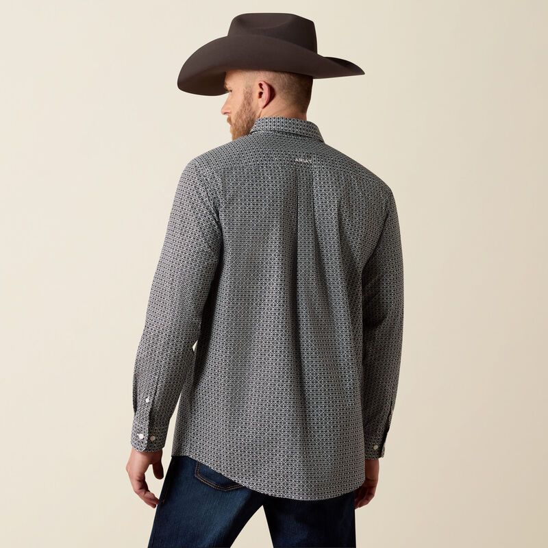 10080671 MEN'S ARIAT TEAM DAWSON LONG-SLEEVE WESTERN SHIRT
