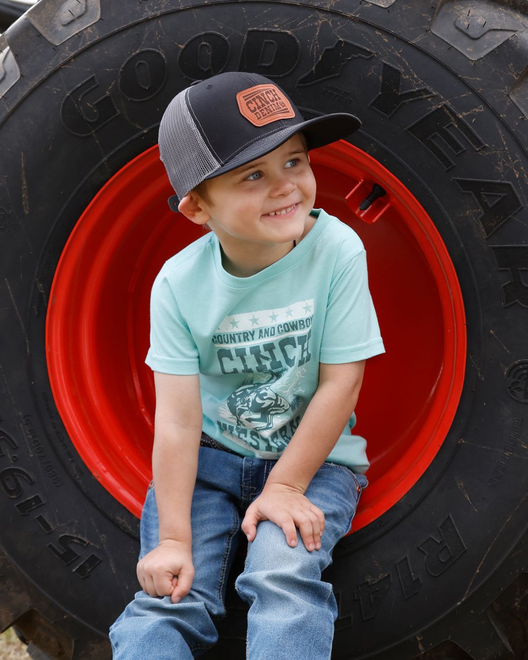 MTT7672075 INFANT BOY'S CINCH SHORT-SLEEVE TEE