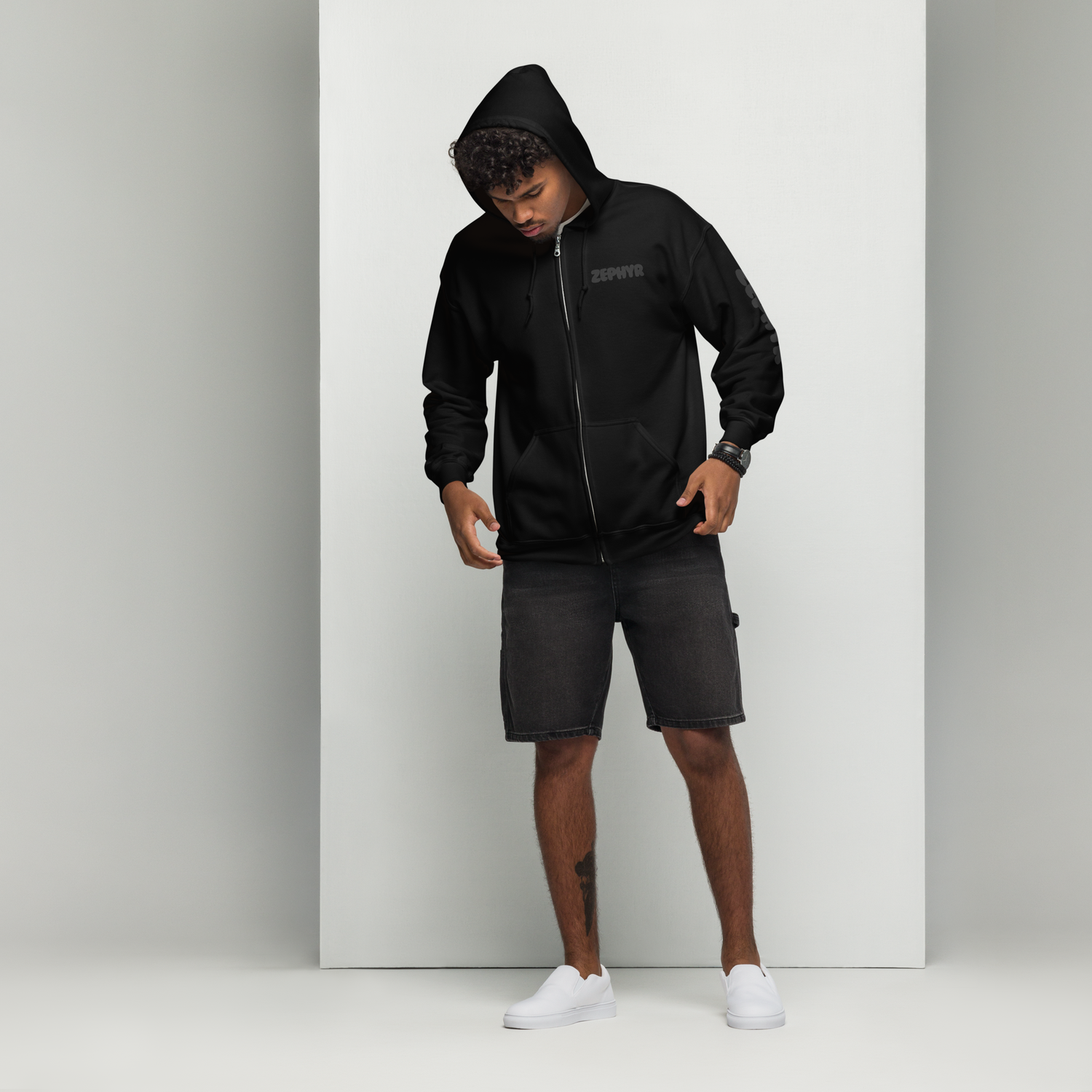 Zephyr heavy blend zip hoodie