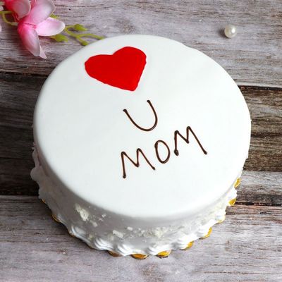 Love You Mom special cake