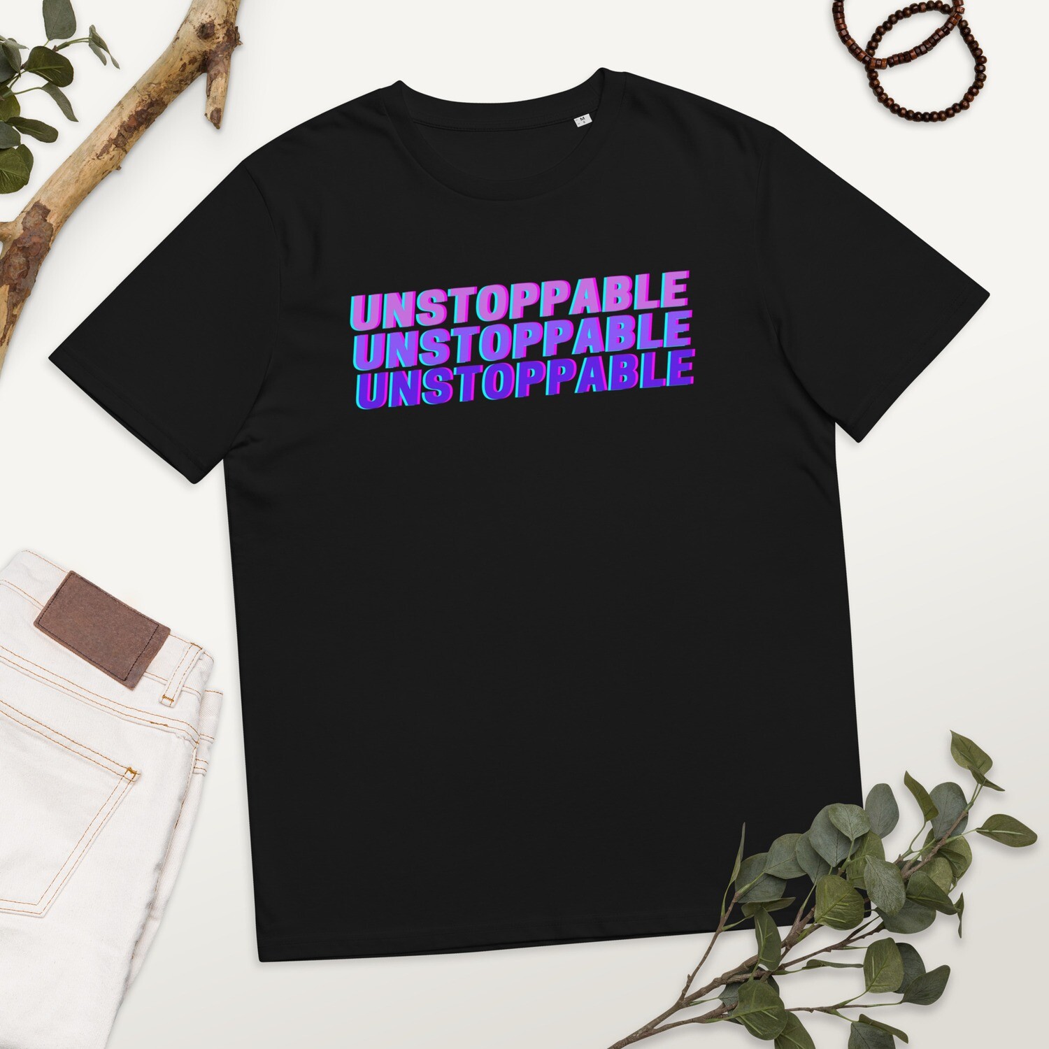 Unstoppable cotton t-shirt