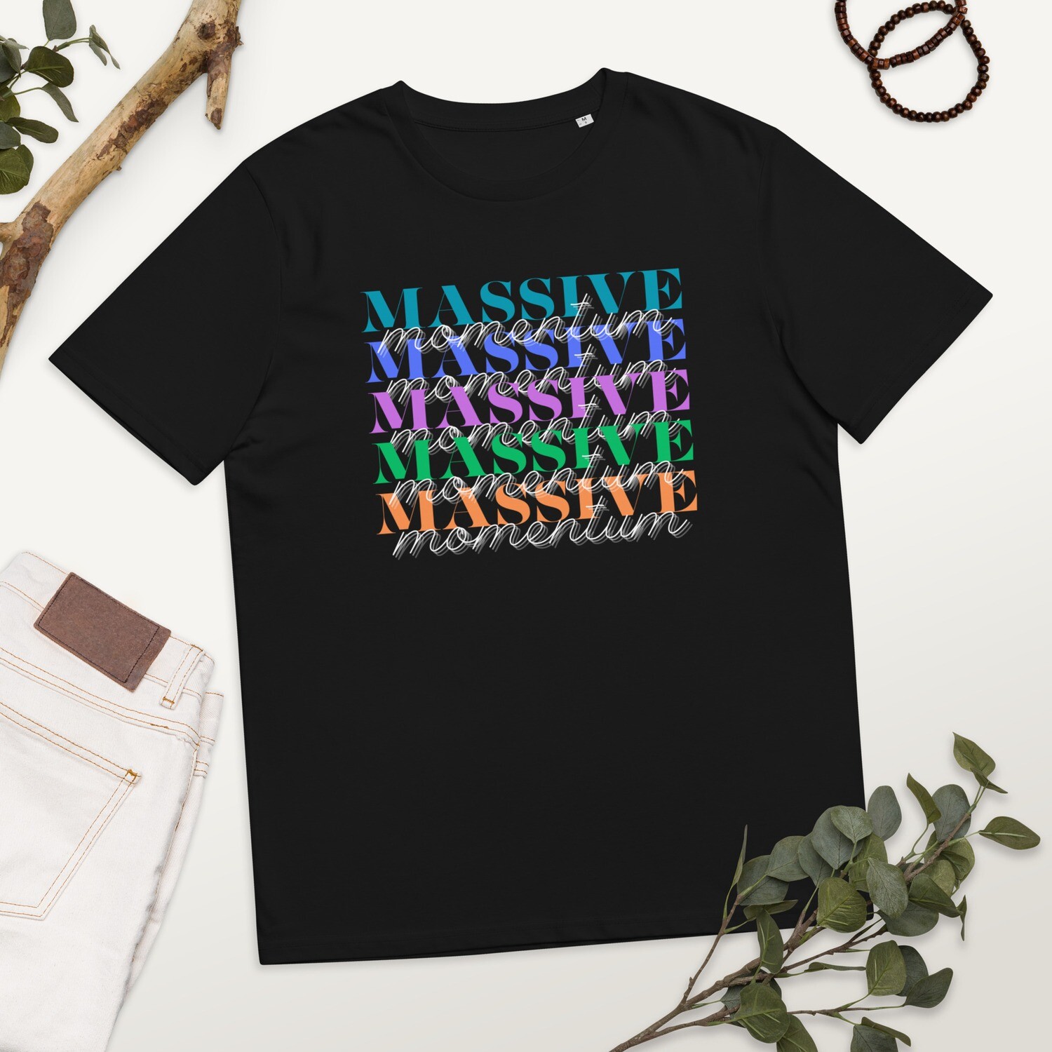 massive momentum cotton t-shirt