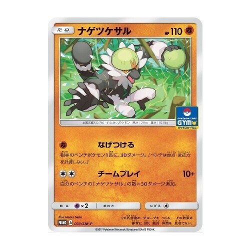 CARTE POKÉMON 031/SM-P PROMO