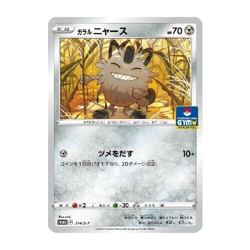 CARTE POKÉMON 314/S-P