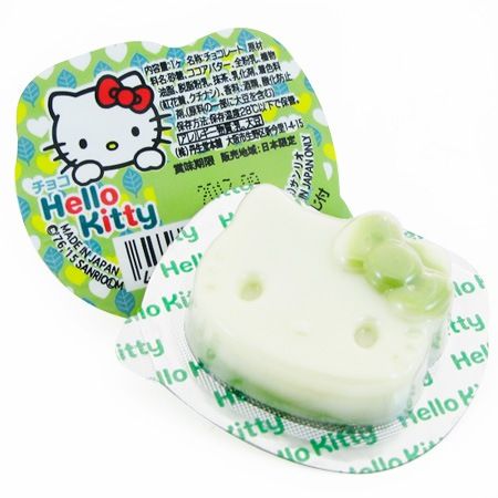 Chocolat en relief Hello Kitty – Matcha