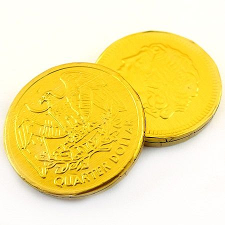 Chocolat pièces d’or de pirate