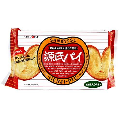 Genji Pie – Feuilletés sucrés japonais en forme de cœur