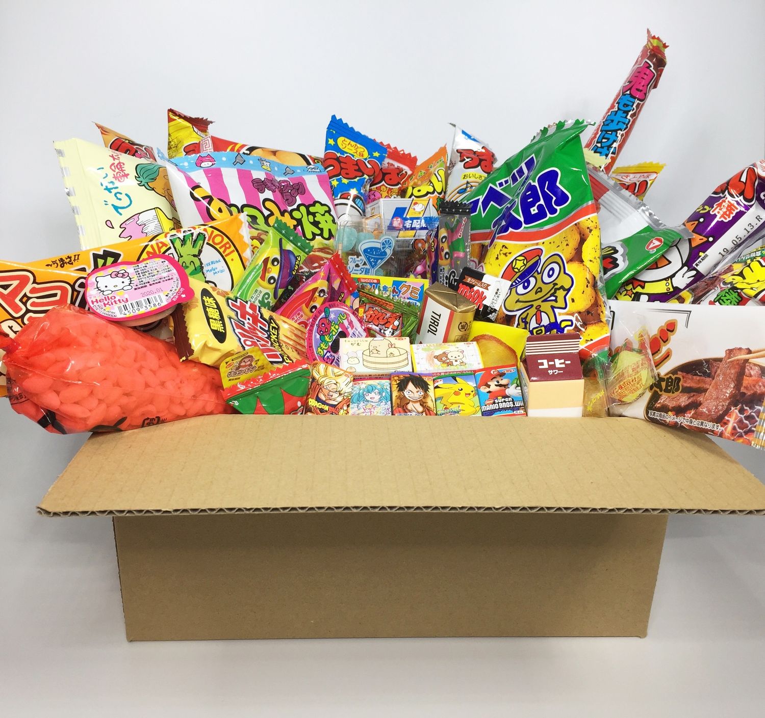 OFFRE SPECIALE Box 50 bonbons et snacks japonais x 2 (au total 100 produits !)
