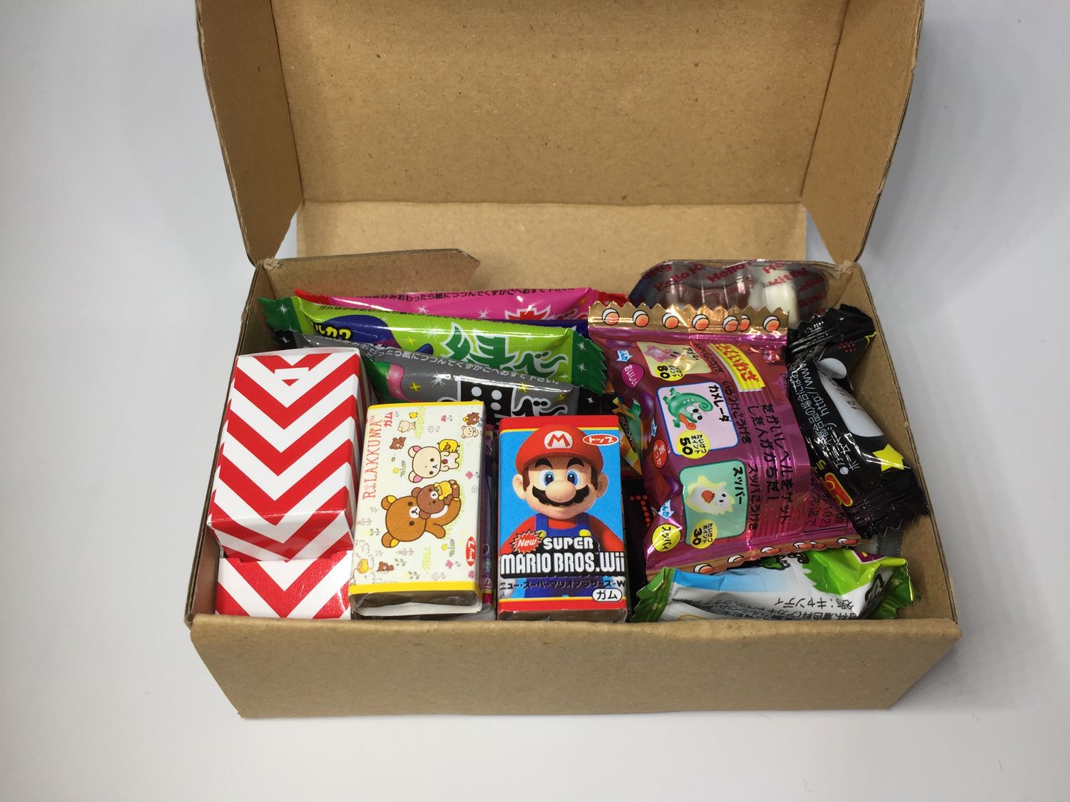 Mini Box 10 bonbons et snacks
