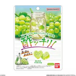 バンダイキャンディ 酢ッキリグミ さわやかマスカット味（1個） [コレクション食玩]
