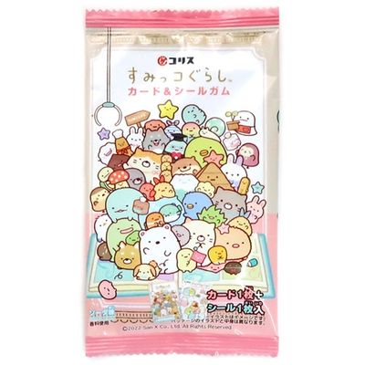 すみっコぐらし　カード＆シールガム