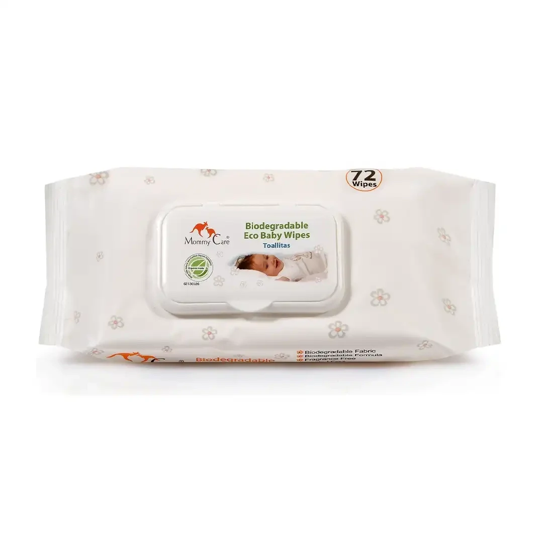 Biologisch afbreekbare Eco babydoekjes