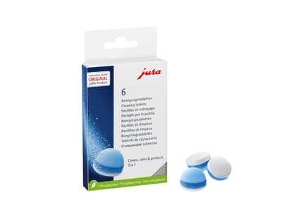 Jura reinigingstabletten 3 in 1 hoeveelheid 6 stuks
