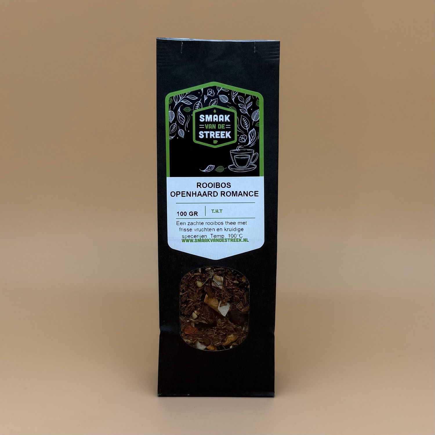 Rooibos Openhaard Romance 100gr