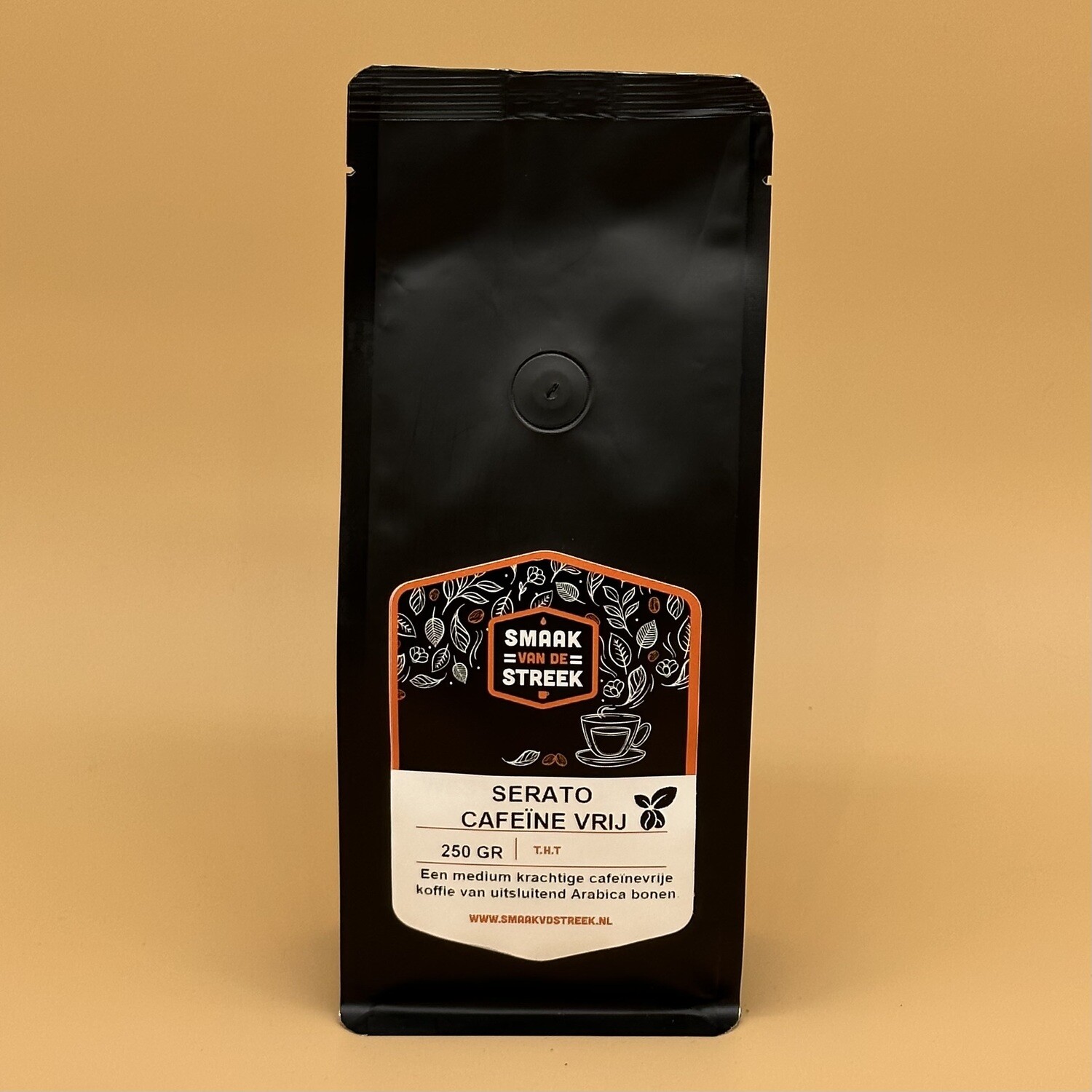 Serato cafeïne vrij 250gr