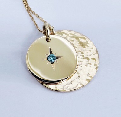Blue Diamond Pendant