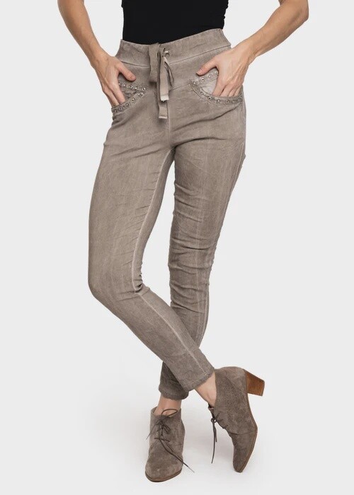 ESSIE PANTS - MOCHA - IMAGINE