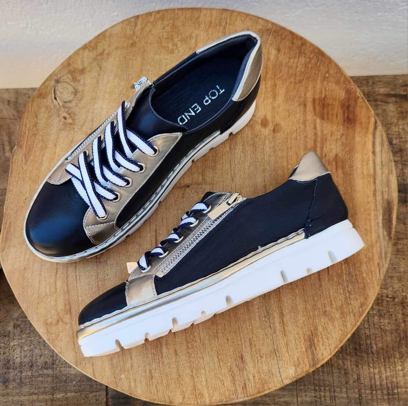 ELOS PATENT LEATHER - NAVY ARGEN - TOP END