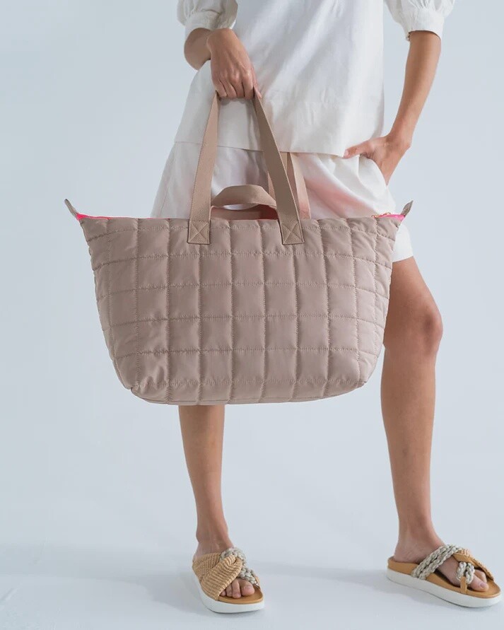 SPENCE CARRY ALL - TAUPE - ELMS+KING