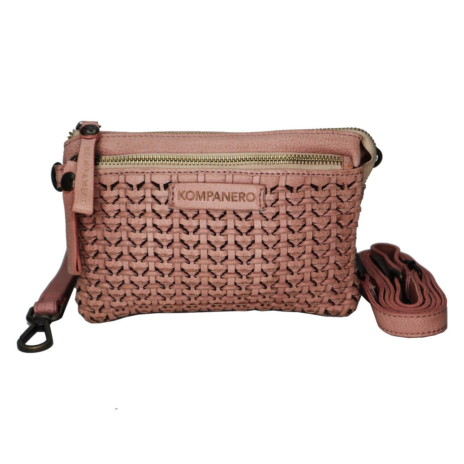 DUNE CROSSBODY BAG - BLUSH - KOMPANERO