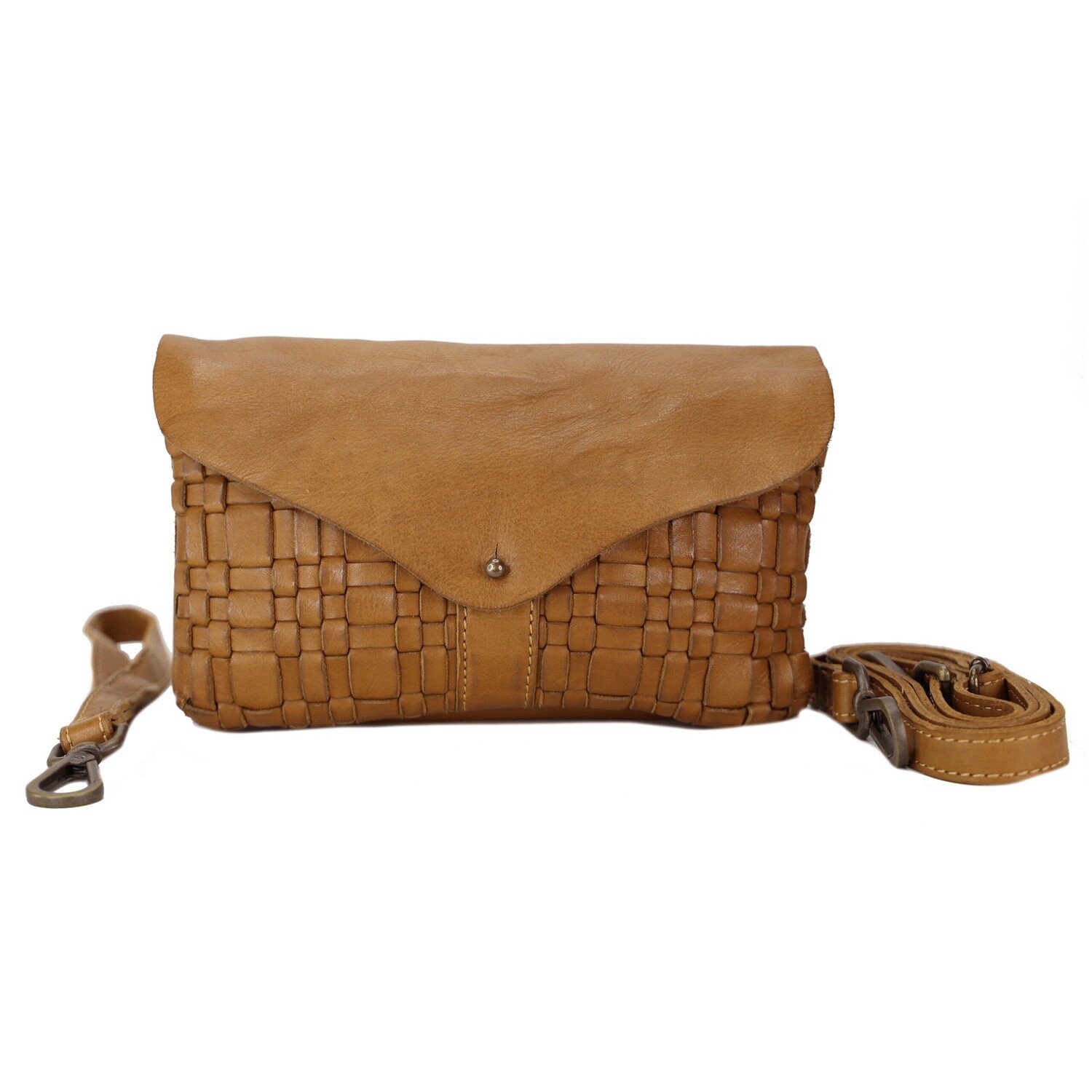 NIKITA CROSSBODY BAG - TOBACCO - KOMPANERO