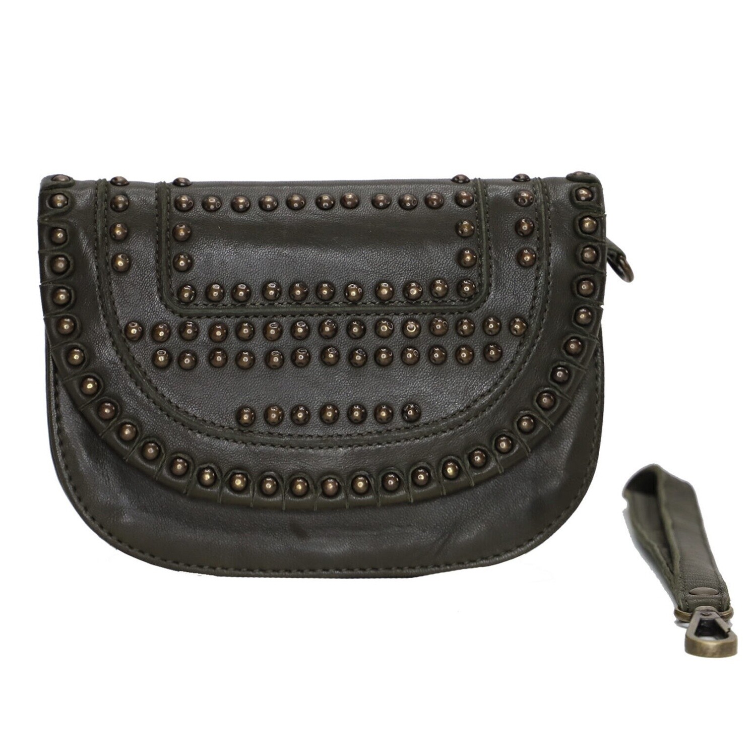 SAIGE WALLET - MOSS GREEN - KOMPANERO