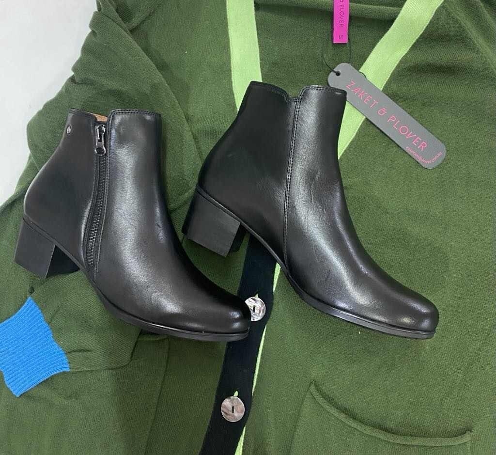 GRIST LEATHER BOOT - BLACK