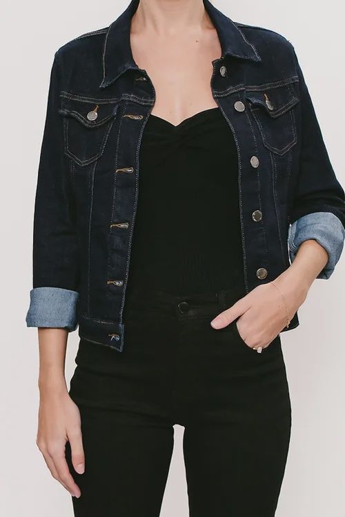 MINK JACKET - DENIM
