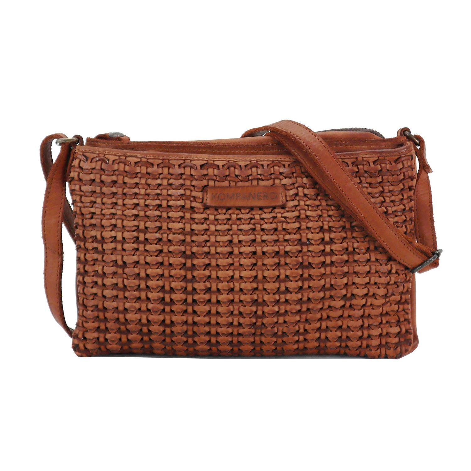 DARCY CROSSBODY BAG - COGNAC