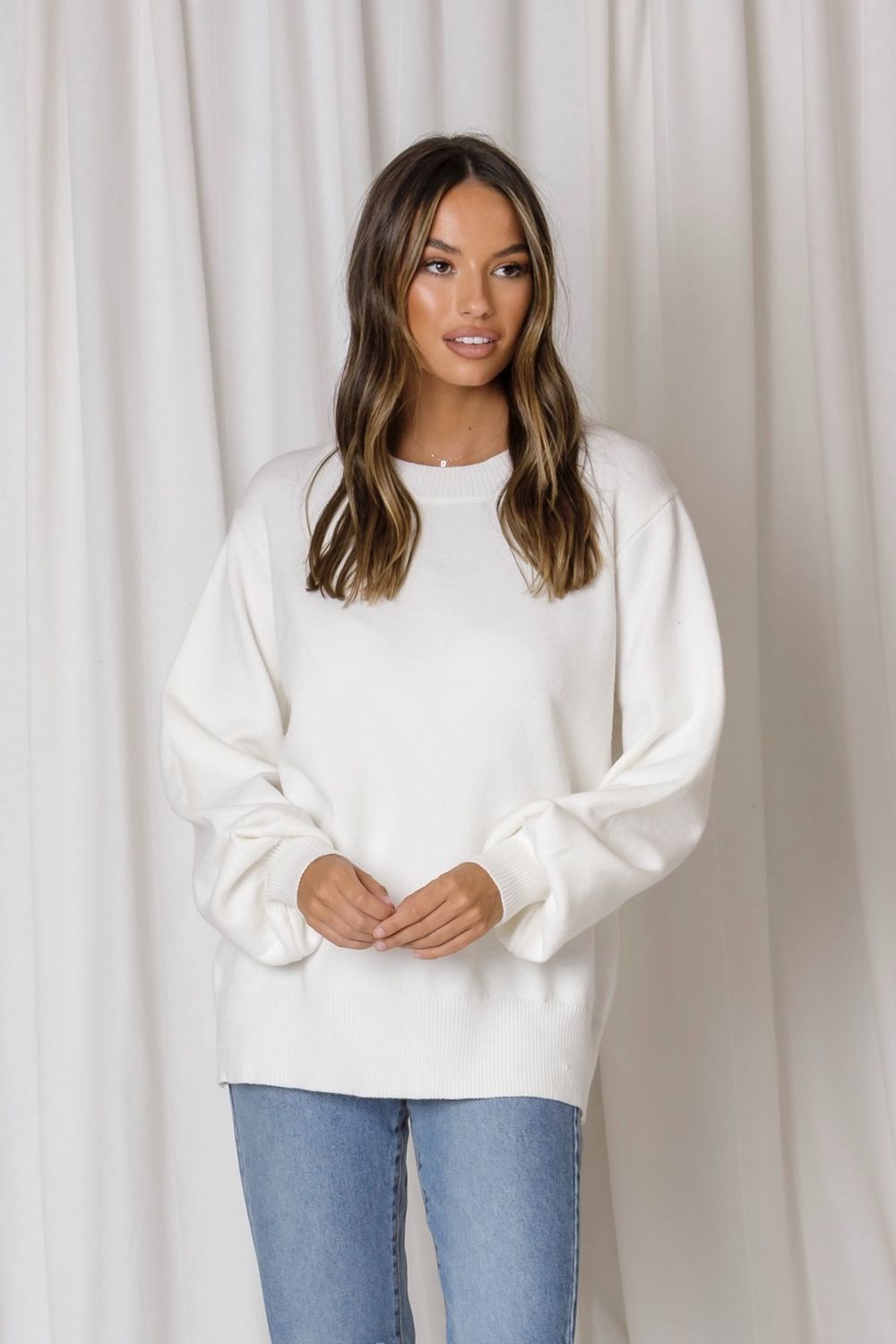 IVORY KNIT - ALYSSA