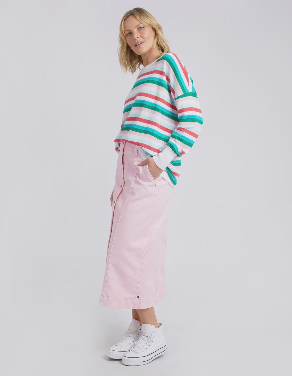 UNIVERSE KNIT - MULTI STRIPE
