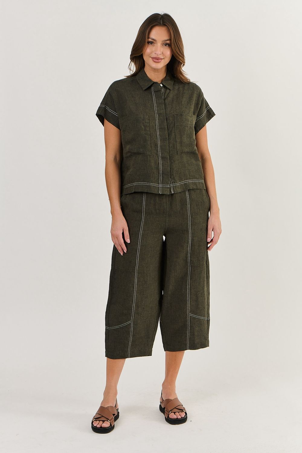 SOPHIE LINEN PANT - LIC