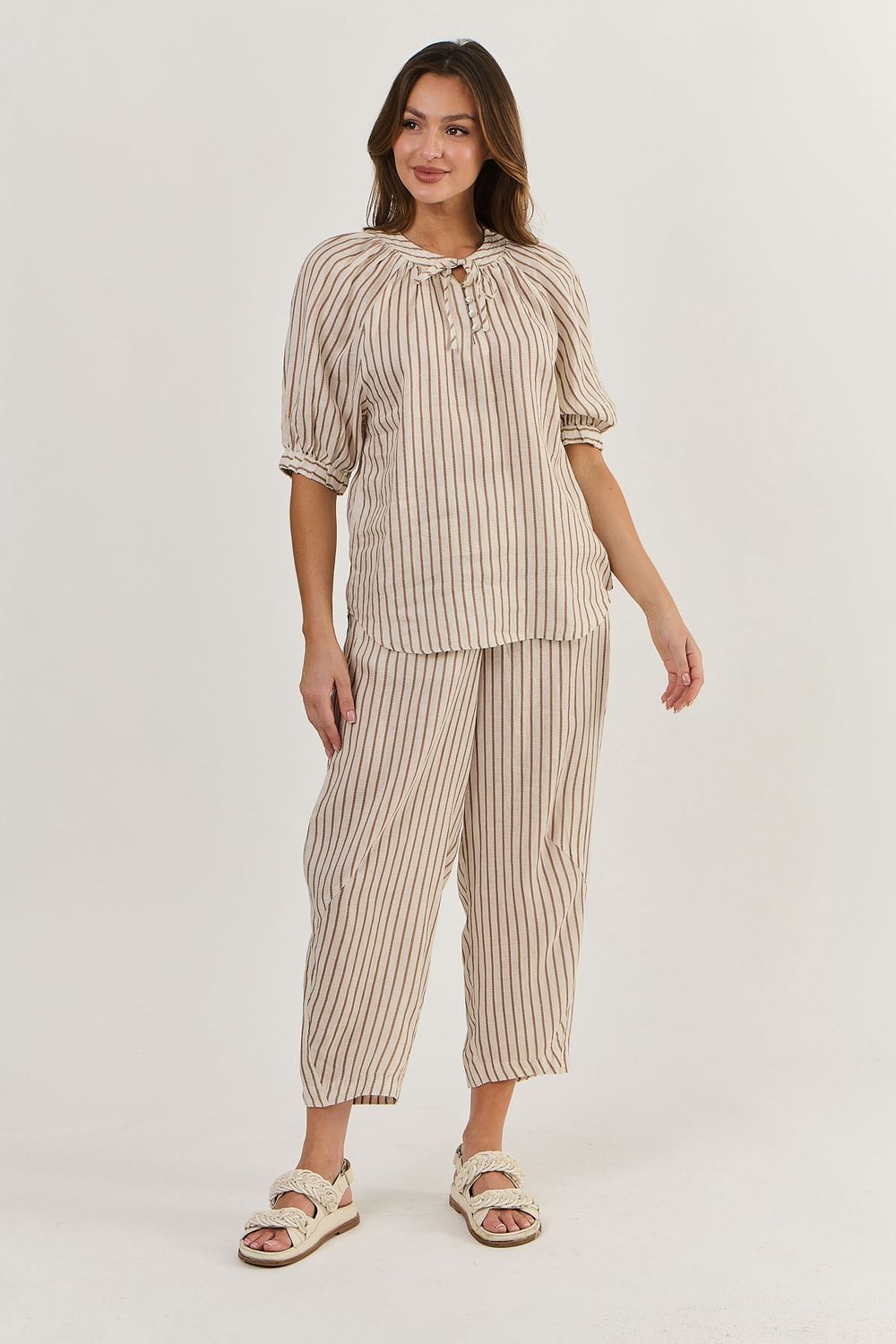 MON LINEN PANT -  G/SPLICE