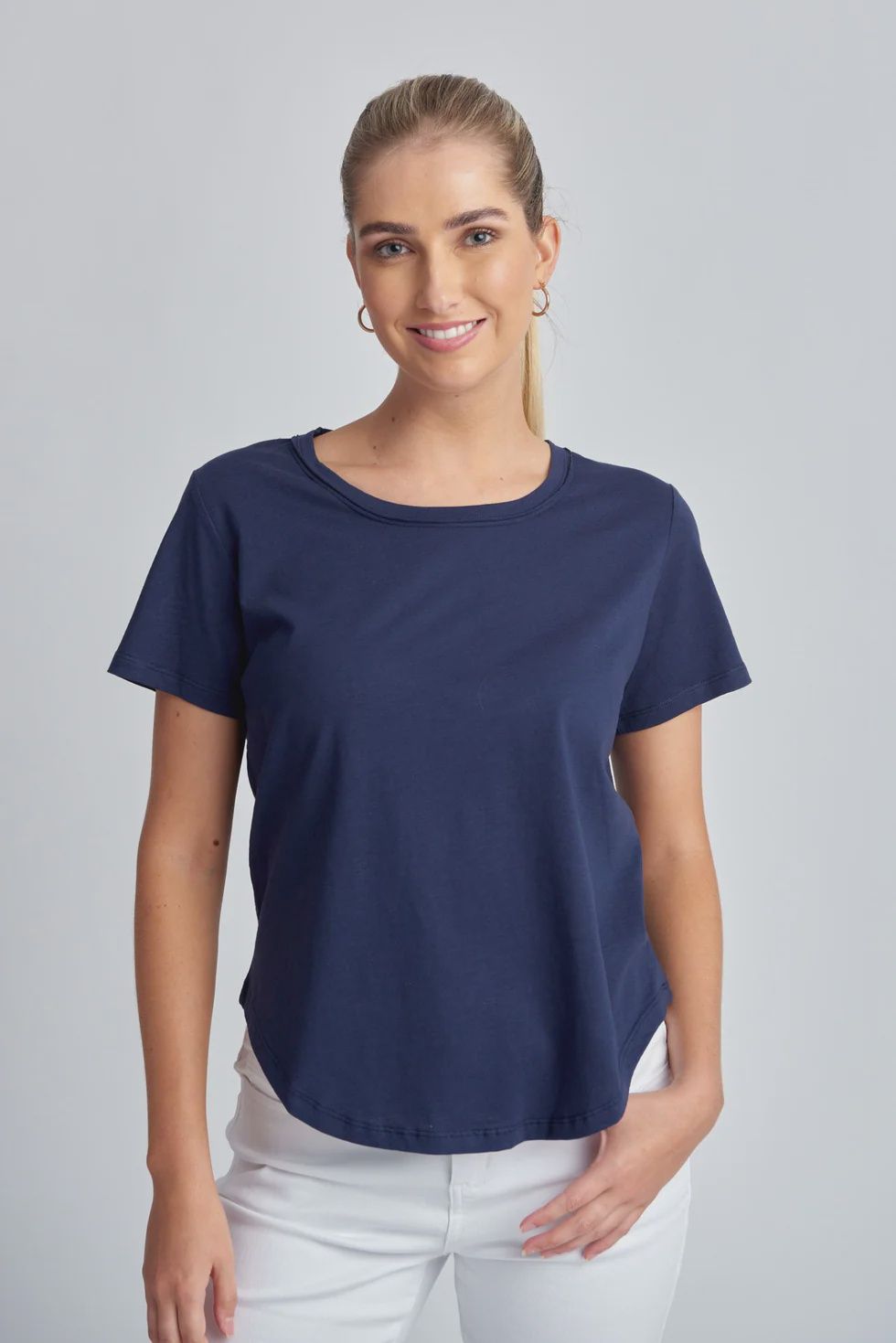 CREW TEE - NAVY