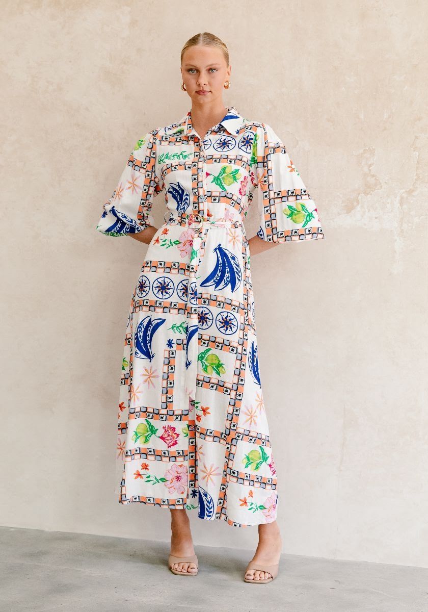 BETINA DRESS - MULTI