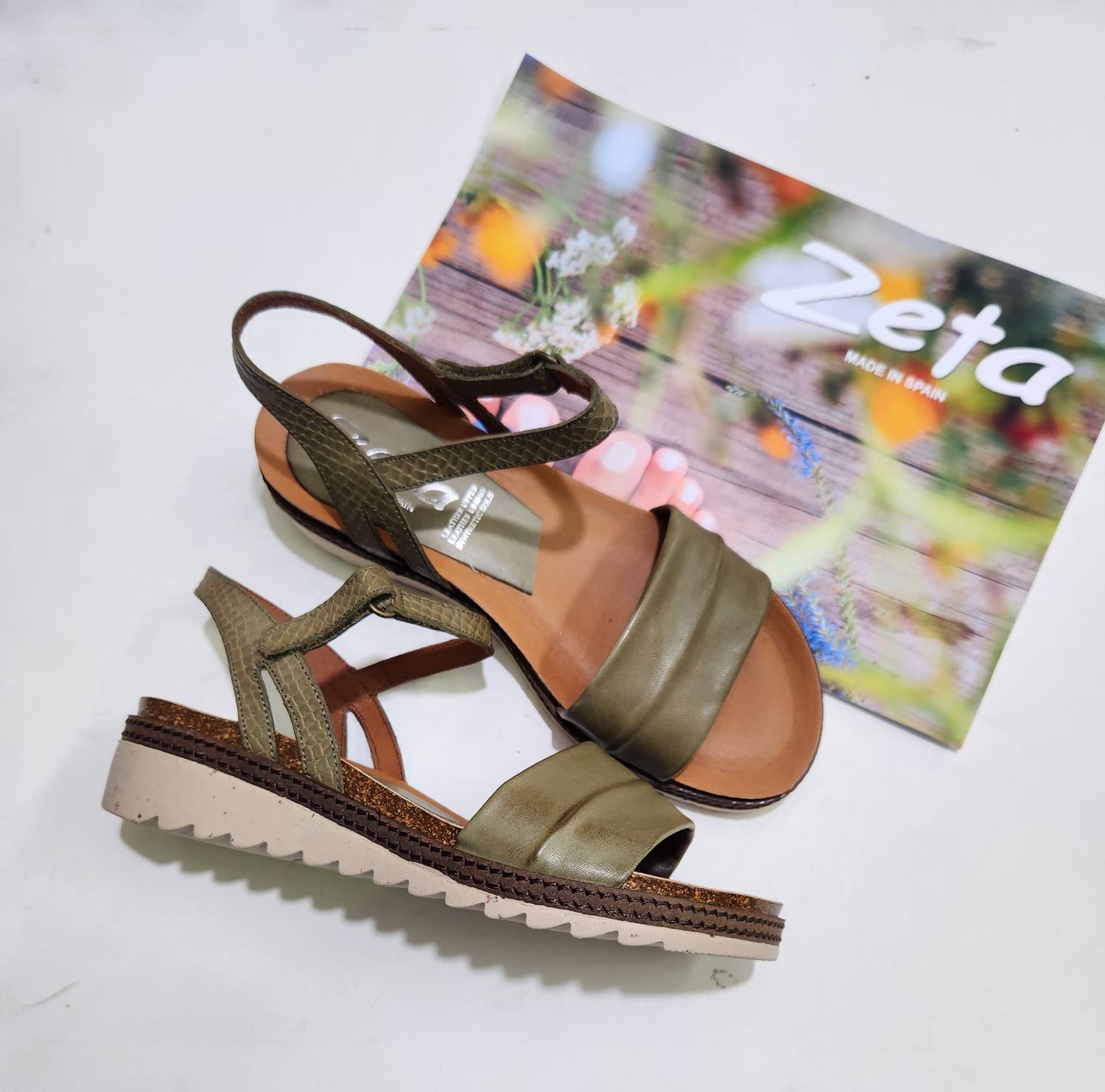 LOUISE LEATHER SANDALS - PALMA