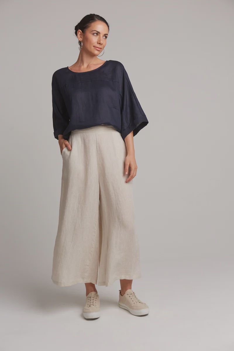 STUDIO CROP PANT - TUSK