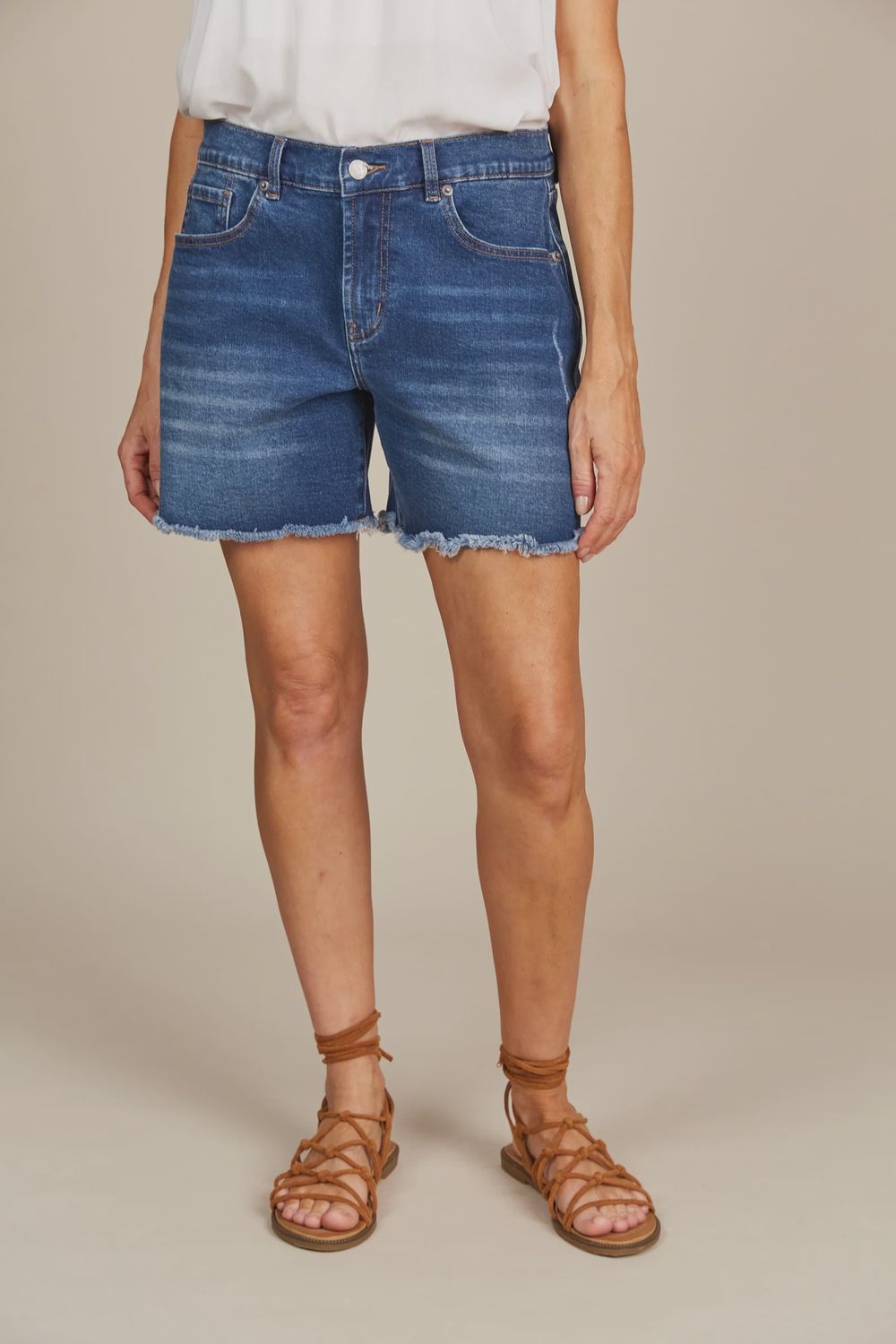 DUKE DENIM SHORT - DENIM
