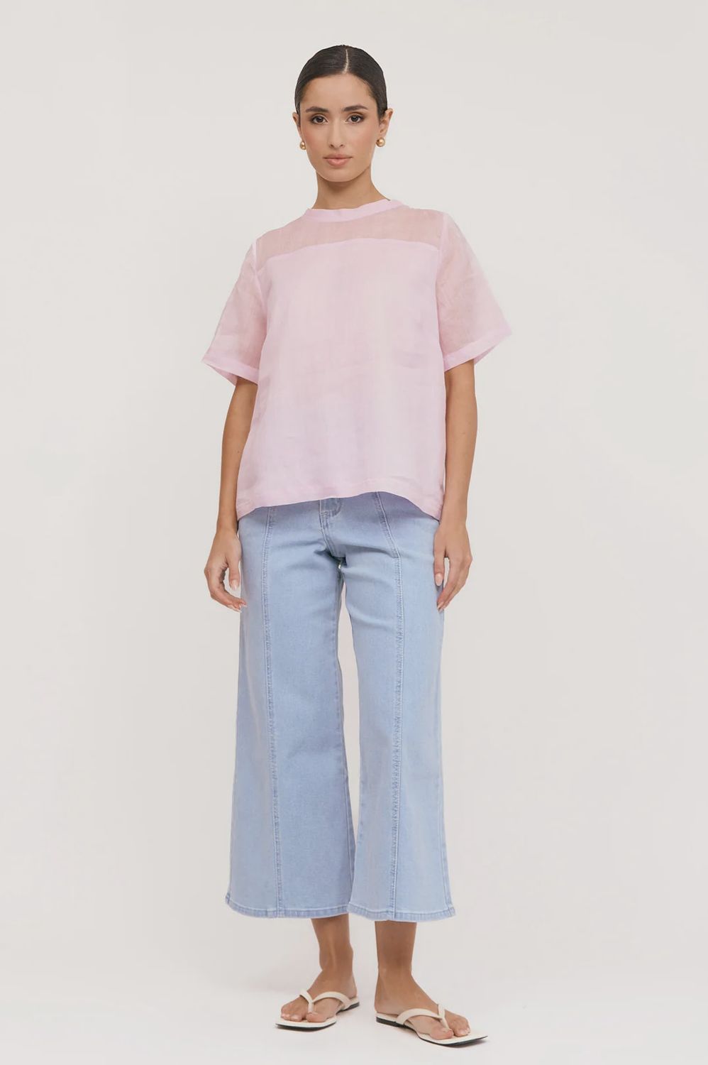 ARDEN RAMIE TOP - PINK
