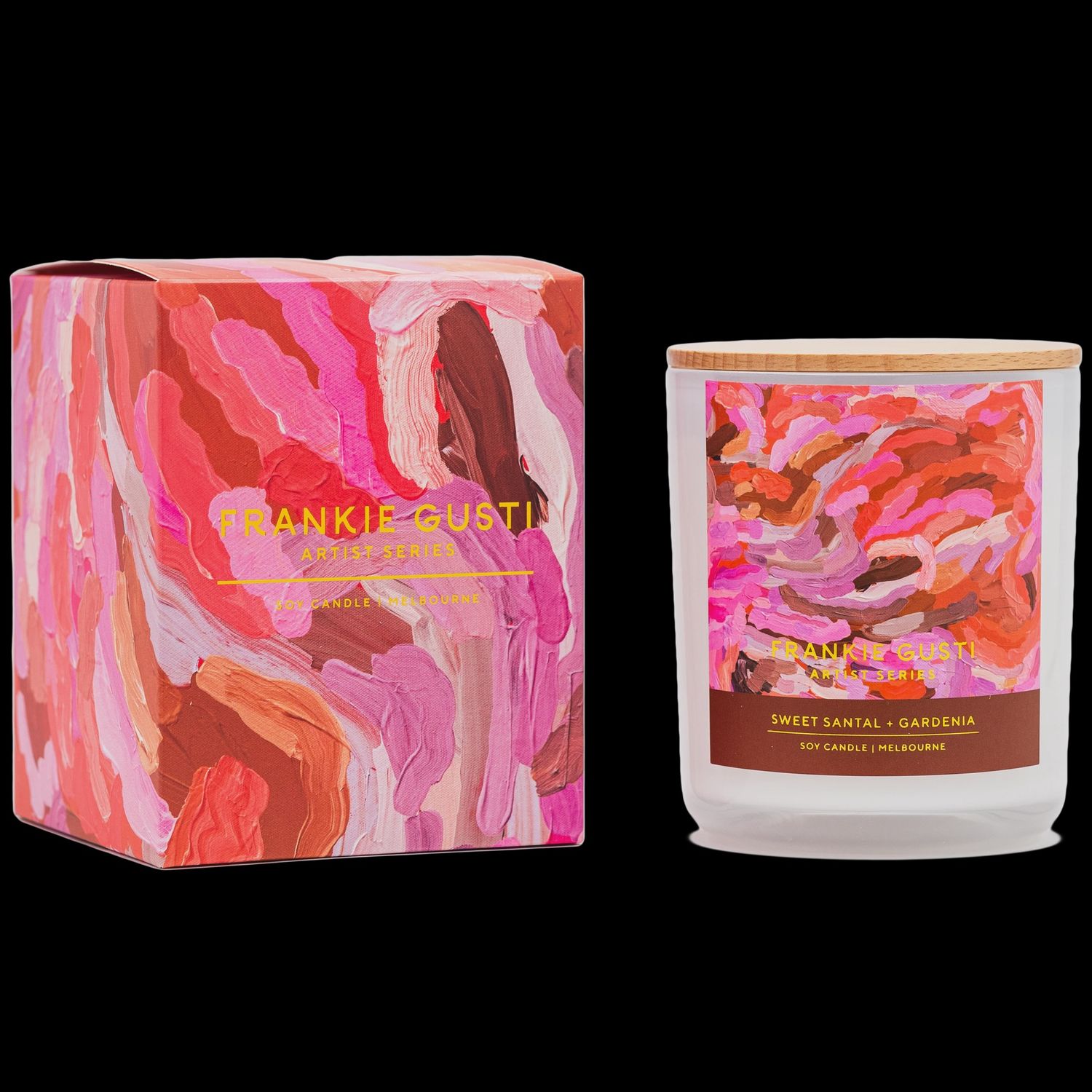 ARTIST SERIES CANDLE  SWEET SANTAL + GARDENIA ERIN REINBOTH