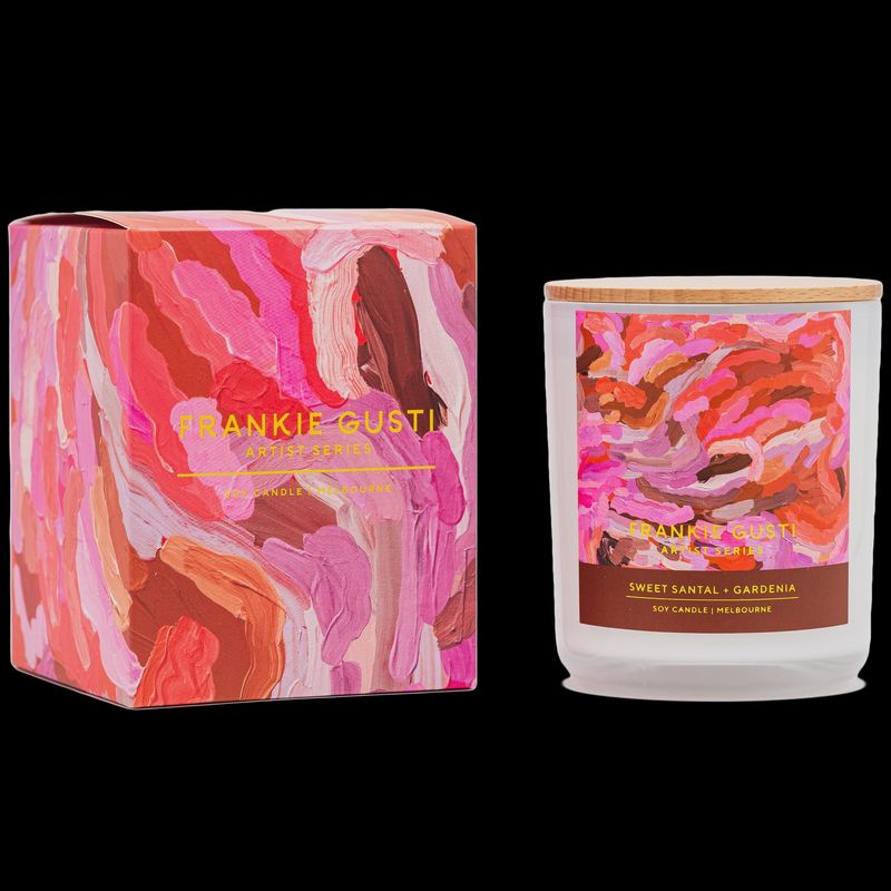 ARTIST SERIES CANDLE  SWEET SANTAL + GARDENIA ERIN REINBOTH
