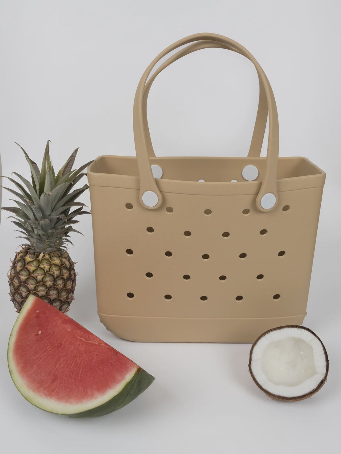 ALOHA TOTE MEDIUM - BEIGE