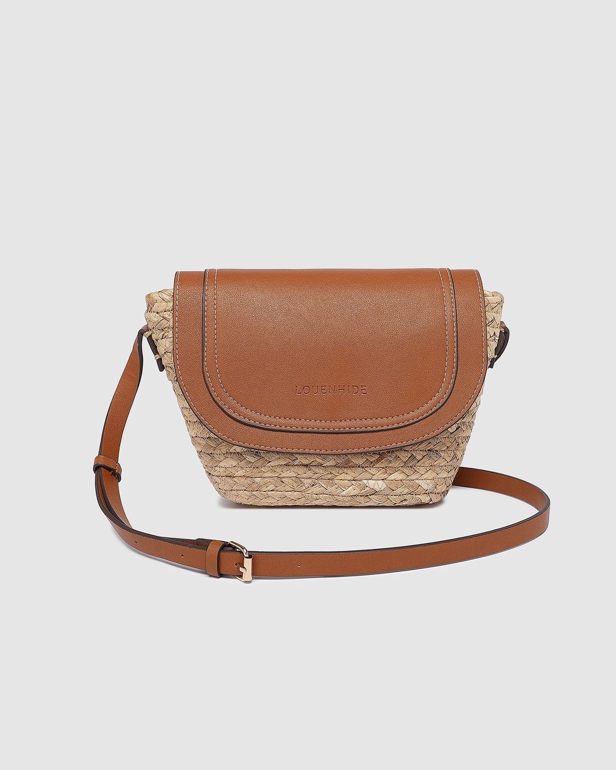 DIXIE STRAW CROSSBODY - NATURAL